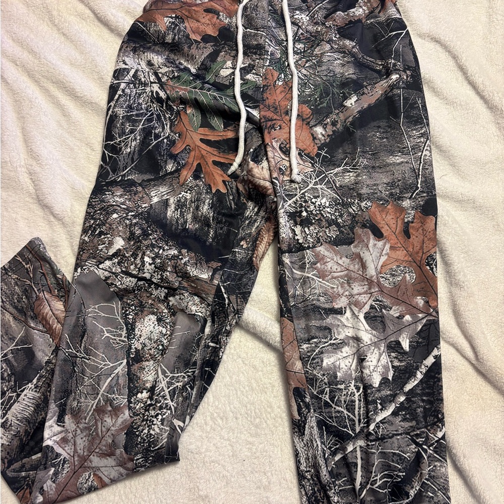 Camouflage Print Joggers